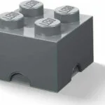 LEGO Παιδικό Κουτί Αποθήκευσης από Πλαστικό Γκρι 25x25x18cm 40051754