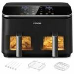 Cosori Dual Basket 8.5 Chef Edition Air Fryer με Διπλό Αποσπώμενο Κάδο 8.5lt Μαύρο