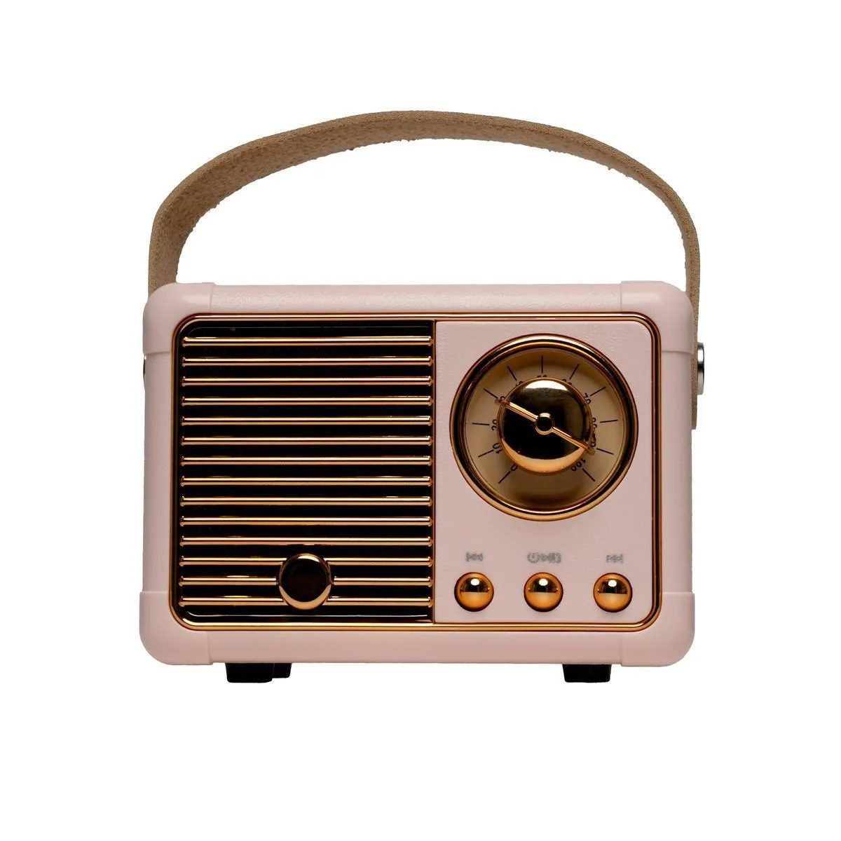 Denver BTP-203RO Ηχείο Bluetooth 3W με Διάρκεια Μπαταρίας έως 4 ώρες Ροζ - Image 1