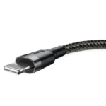 Baseus Cafule USB-A to Lightning Cable Γκρι 0.5m