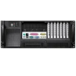 Techly Chassis Industrial Rack 19/desktop 4u Ultra Compact Black" I-case Mp-p4hx-blk6
