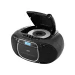 JVC Φορητό Ηχοσύστημα RC-E451B με CD σε Μαύρο Χρώμα