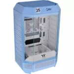 Thermaltake The Tower 300 Micro Tower Κουτί Υπολογιστή με Πλαϊνό Παράθυρο και RGB Φωτισμό Hydrangea Blue