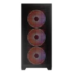 Modecom Volcano Expanse T Apex ARGB Gaming Midi Tower Κουτί Υπολογιστή με Πλαϊνό Παράθυρο Μαύρο