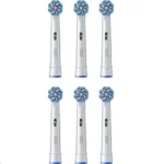 Oral-B Pro Sensitive Clean Ανταλλακτικές Κεφαλές για Ηλεκτρική Οδοντόβουρτσα BRA-860717 6τμχ