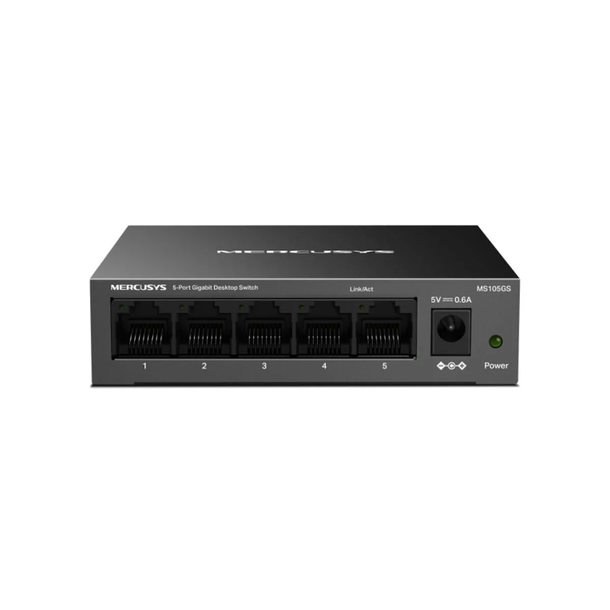Mercusys MS105GS v1 Unmanaged L2 Switch με 5 Θύρες Gigabit (1Gbps) Ethernet - Image 1