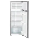 Liebherr Ψυγείο Δίπορτο 234lt Υ140.1xΠ55xΒ63εκ. Inox CTele 2531