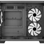 Aerocool Dryft Mini Mini Tower Κουτί Υπολογιστή με Πλαϊνό Παράθυρο και RGB Φωτισμό Μαύρο