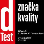 Oral-B iO Series 10 Ηλεκτρική Οδοντόβουρτσα με Χρονομετρητή, Αισθητήρα Πίεσης και Θήκη Ταξιδίου Μαύρη