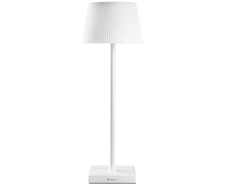 20240328101107_tracer_portatif_led_me_leyko_kapelo_kai_vasi_traosw47233 Tracer Πορτατίφ LED με Λευκό Καπέλο και Βάση TRAOSW47233 - Image 1