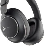 Poly Voyager Surround Ασύρματα / Ενσύρματα Over Ear Ακουστικά με 24 ώρες Λειτουργίας Μαύρα