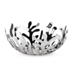 Alessi Φρουτιέρα Μεταλλική Γκρι 25x25x9εκ. ESI01/25