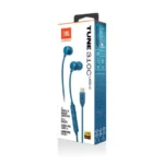 JBL Tune 310C In-ear Handsfree Ακουστικά με Βύσμα USB-C Μπλε