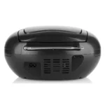 JVC Φορητό Ηχοσύστημα RD-E221B με Ραδιόφωνο σε Μαύρο Χρώμα