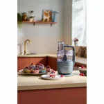 Kenwood Multipro Go Πολυμίξερ 650W με Κάδο 1.3lt και Κανάτα Μπλέντερ Γκρι