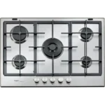 Whirlpool Εστία Φυσικού Αερίου Αυτόνομη 56x48εκ. Ασημί GMR 7522/IXL
