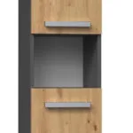 TOH Στήλη Μπάνιου Δαπέδου Μ30xΒ30xΥ174cm Δρυς