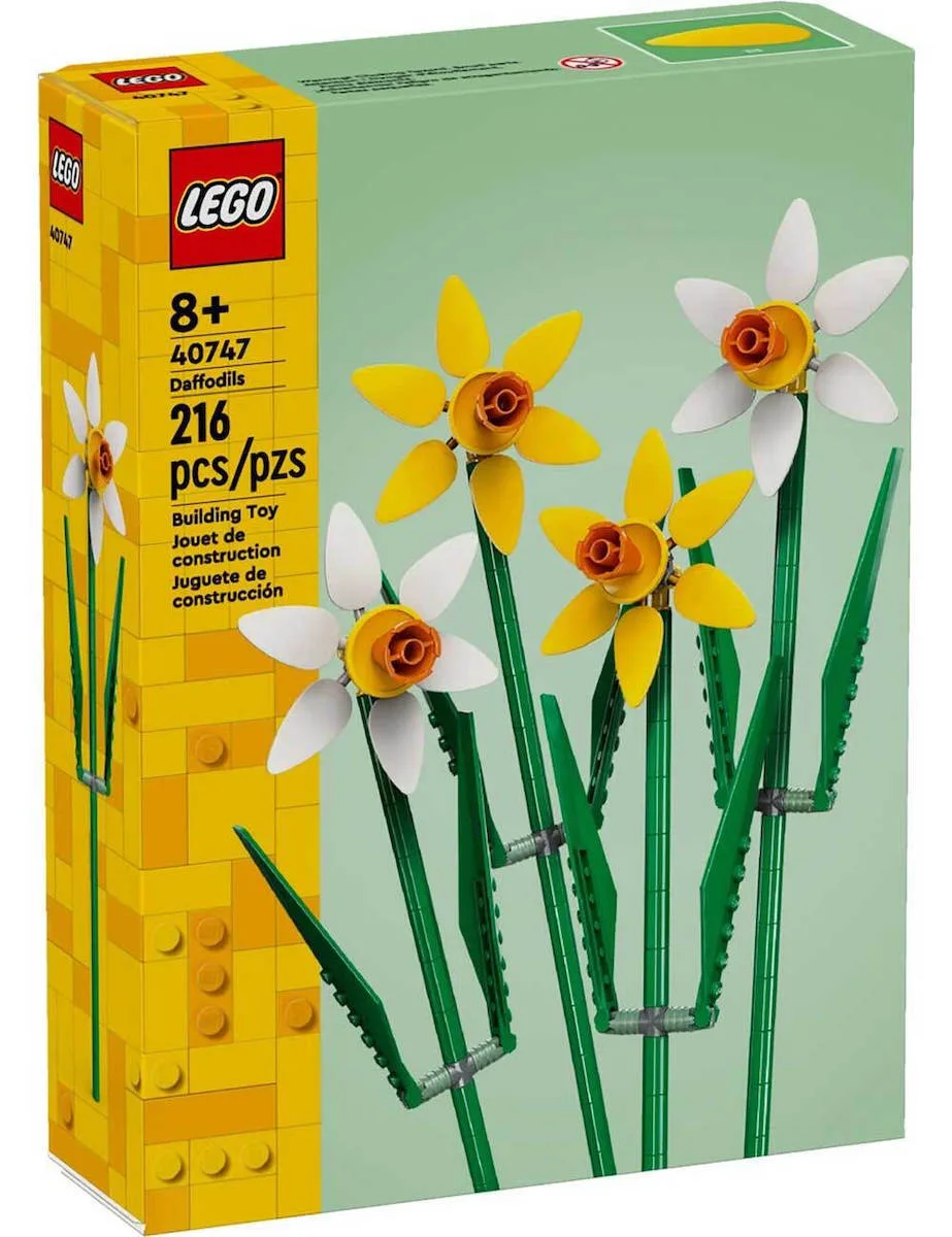 20240402095920_836eb117 LEGO Botanical Collection Daffodils για 8+ Ετών 216τμχ 40747 - Image 1