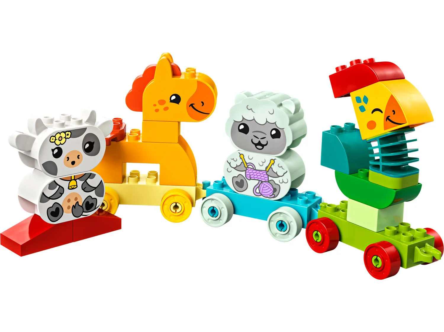 20240402095921_d76b9d26 LEGO Duplo Animal Train για 1.5+ Ετών 19τμχ 10412 - Image 1