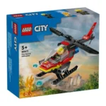 LEGO City Fire Rescue Helicopter για 5+ Ετών 60411
