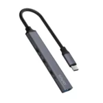 Savio Hub 4 Θυρών με σύνδεση USB-C