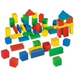 Eichhorn Τουβλάκια Colorful Wooden Blocks για 1+ Έτους 50τμχ 100050161