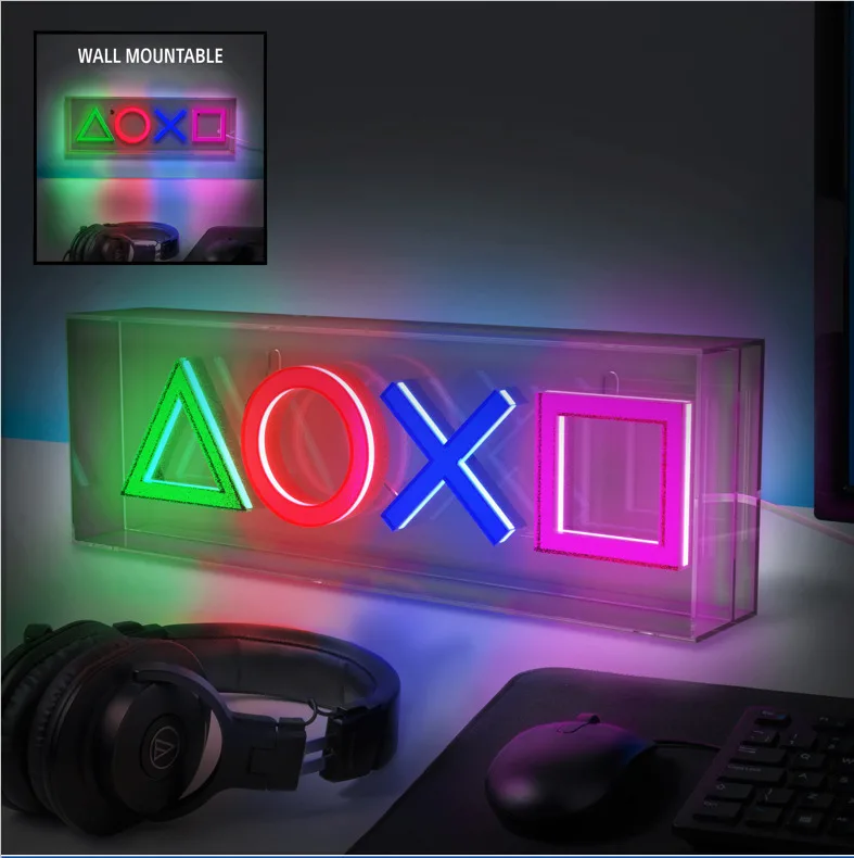 20240402115337_paladone_led_paidiko_diakosmitiko_fotistiko_neon_light_30_5x15_5cm Paladone Led Παιδικό Διακοσμητικό Φωτιστικό Neon Light Πολύχρωμο 30.5x15.5x6εκ. - Image 1