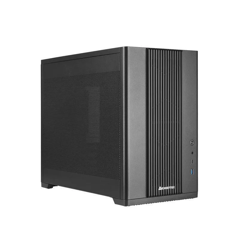 Chieftec BX-10B-M-OP Gaming Mini Tower Κουτί Υπολογιστή με Πλαϊνό Παράθυρο Μαύρο - Image 1
