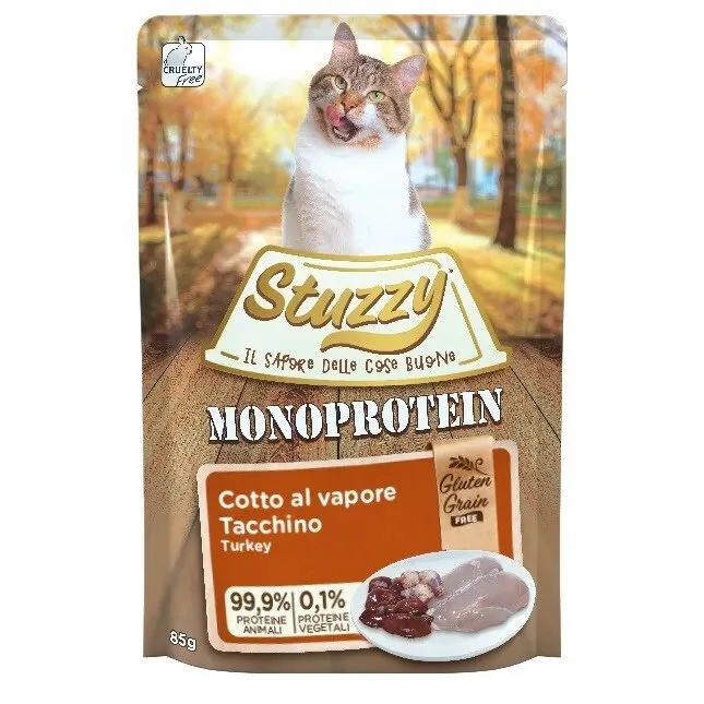 20240403131918_stuzzy_ygri_trofi_gia_gata_me_galopoula_85gr Stuzzy Monoprotein Υγρή Τροφή για Ενήλικες Γάτες σε Φακελάκι με Γαλοπούλα χωρίς Γλουτένη 85gr - Image 1