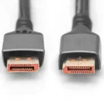 Digitus Cable DisplayPort male - DisplayPort male Μαύρο (DB340111010S)