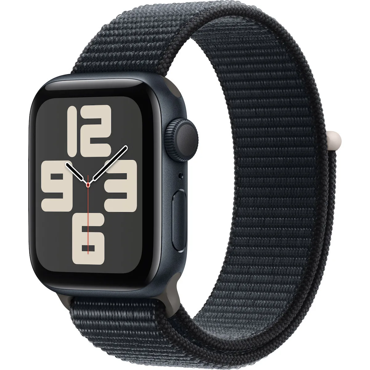 20240403163913_apple_watch_se_2023_aluminium_40mm_adiavrocho_me_palmografo_midnight_with_midnight_sport_loop Apple Watch SE 2023 Aluminium 40mm Αδιάβροχο με Παλμογράφο (Midnight with Midnight Sport Loop) - Image 1