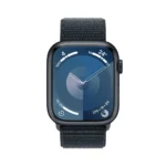 Apple Watch Series 9 Cellular Aluminium 45mm Αδιάβροχο με eSIM και Παλμογράφο (Midnight με Midnight Sport Loop)