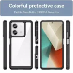 Hurtel Outer Space Back Cover Σιλικόνης / Πλαστικό Μαύρο (Redmi Note 13 Pro+)
