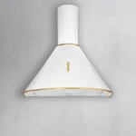 Akpo WK-4 Dandys GOLD Απορροφητήρας Καμινάδα 50cm Λευκός