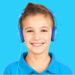 Celly KidsBeat Ενσύρματα Παιδικά On Ear Ακουστικά Γαλάζια