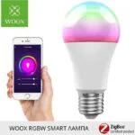 Woox Smart Λάμπα LED 10W για Ντουί E27 RGB 806lm R9077