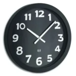 TFA Ρολόι Τοίχου Πλαστικό Μαύρο 60.3506