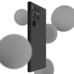 3MK Hardy Back Cover Σιλικόνης Μαύρο (Galaxy S24 Ultra)