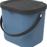 Rotho Babydesign Πλαστικό Καλάθι Αχρήστων 6lt Μπλε 20x20.8x23.5cm 1030306161