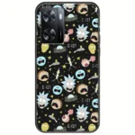 C-137 Rick And Morty Back Cover Σιλικόνης Πολύχρωμο (Oppo A57 4G) FRG44927_C.6591.6415