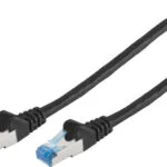 S/FTP Cat.6a Καλώδιο Δικτύου Ethernet 5m Μαύρο 1τμχ (75715-S)