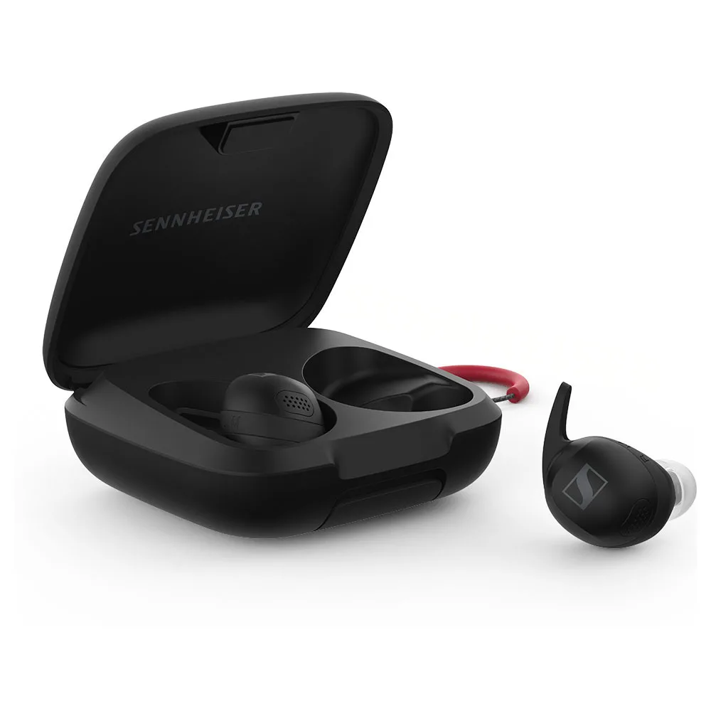 Sennheiser Momentum Sport In-ear Bluetooth Handsfree Ακουστικά με Αντοχή στον Ιδρώτα και Θήκη Φόρτισης Black - Image 1