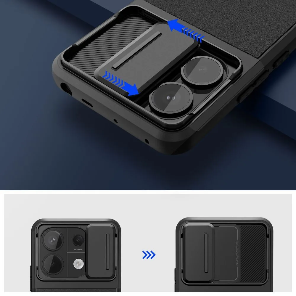 20240411130734_32fbe86a Tech-Protect Back Cover Σιλικόνης / Πλαστικό Μαύρο (Redmi Note 13 Pro 5G / Poco X6 5G) - Image 1