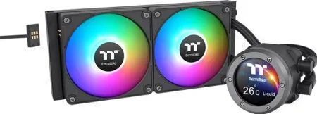 Thermaltake TH240 V2 Ultra EX ARGB Sync (v2) Υδρόψυξη Επεξεργαστή Διπλού Ανεμιστήρα 120mm για Socket AM4/AM5/1700/1200 - Image 1