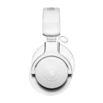 Audio Technica ATH-M20xBT Ασύρματα / Ενσύρματα Over Ear Ακουστικά με 60 ώρες Λειτουργίας Λευκά