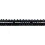 A-LAN Patch Panel για Rack 1U 19" 24 Θυρών cat6 Μαύρο PK001