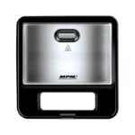 MPM Τοστιέρα με Αποσπώμενες Πλάκες για 2 Τοστ 750W Inox MOP-48M