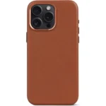 Decoded Back Cover Δερμάτινο / Σιλικόνης Γκρι (iPhone 15 Pro)