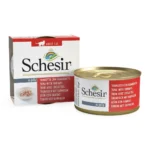 Schesir Natural Υγρή Τροφή για Ενήλικες Γάτες σε Κονσέρβα με Τόνο και Γαρίδες χωρίς Γλουτένη 85gr 55061110