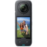 Insta360 X4 Action Camera 8K Λήψης 360° Υποβρύχια με Οθόνη Αφής 2.5" και Wi-Fi Μαύρη